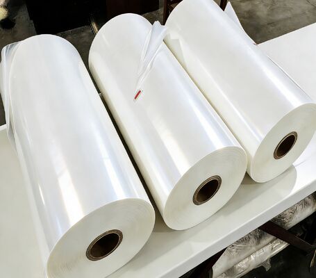 โฟลมละเมินร้อนโปร่ง 4-30 ไมครอน กันความชื้นสําหรับการพิมพ์และบรรจุ