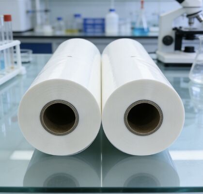 ฟิล์ม PET สีโลหะสีเงินที่มีความชัดเจนและความแข็งแรงสูง ทนต่อสารเคมีและสารละลายหลายชนิด