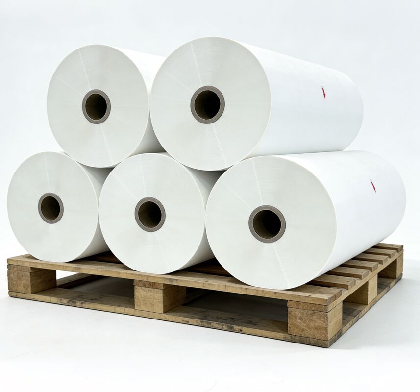 ฟิล์มละเมินดิจิตอลโปร่งใสที่มีอายุการใช้งาน 12 เดือน และความกว้างถึง 2200 มม สําหรับการพิมพ์น้ํามันซิลิโคนหนัก