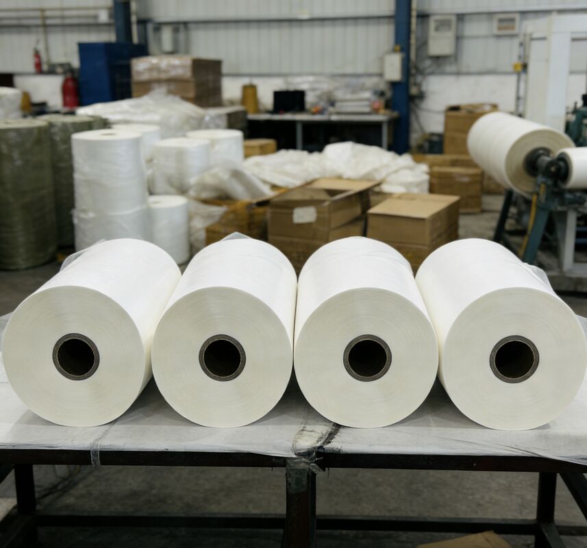 12 เดือน อายุการใช้งาน ฟิล์มเลมีนติ้งดิจิตอล ความแข็งอ่อนและทนอุณหภูมิสูงถึง 120 °C สําหรับการพิมพ์น้ํามันซิลิโคนหนัก