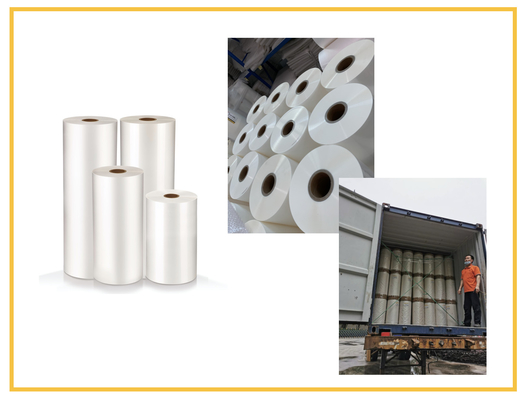 8mic EVA 12mic BOPP ฟิล์มเคลือบความร้อนหลาย Extrusion