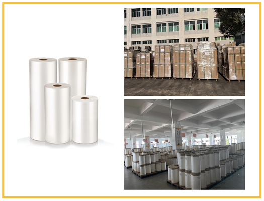 ฟิล์มบรรจุภัณฑ์ที่มีความยืดหยุ่นสูงและมีความมันวาวสูง Biaxially Oriented Polypropylene Moisture Proof 18 Mic Thickness