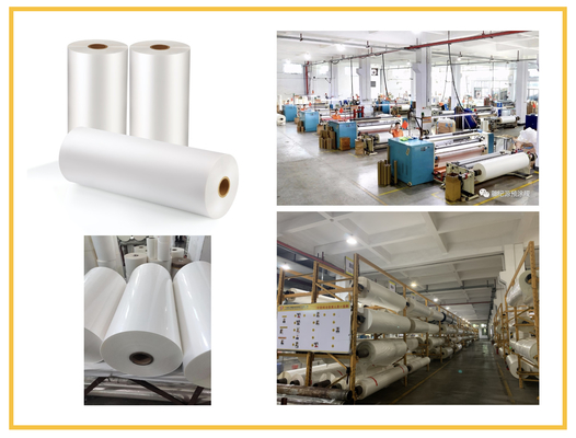การป้องกันการพิมพ์ม้วนฟิล์มเคลือบ BOPP มือถือ SGS ISO9001 Certification