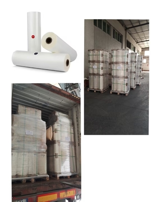 PET Angle Pasting Thermal Lamination Corner Tape กลีบโคโรน่าด้านสอง 90 องศาเซลเซียส
