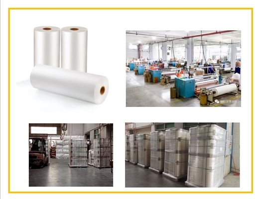 ฟิล์มละเมินความร้อน BOPP สีบริสุทธิ์สีขาวแมท สําหรับการพิมพ์ออฟเซต