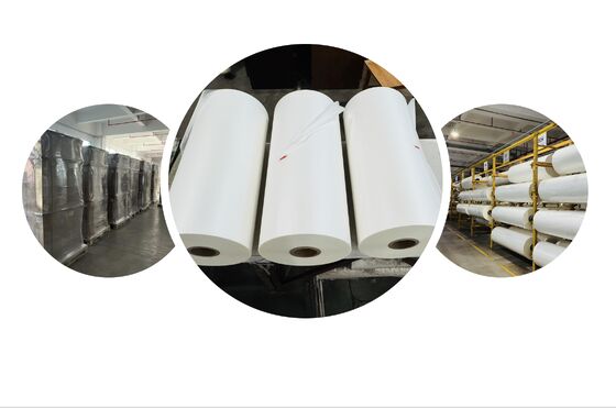 ฟิล์มเคลือบแมทสับซ้อนหลายครั้งที่มีอายุการใช้ 24 เดือนและความยาวที่เปลี่ยนแปลงสําหรับการบรรจุและการติดป้าย