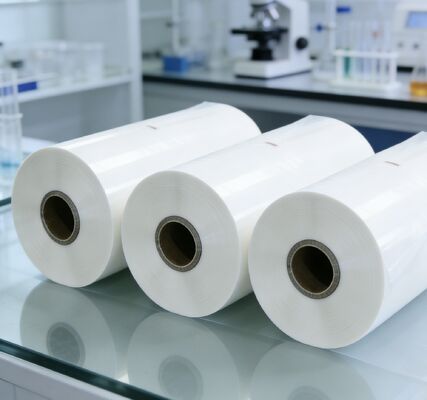 ฟิล์มต้านการขีดข่วนที่มีอุณหภูมิการทํางาน 90 °C ถึง 120 °C และความหนา 30 ไมครอนเพื่อคุ้มครองพื้นผิวในช่วงความกว้าง 100 มม ถึง 2200 มม