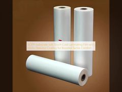 ฟิล์มเคลือบลามิเนตเย็นแบบ Soft-Touch บนพื้นผิว BOPP พร้อมเคลือบผิวแบบ Micro-Textured เพื่อเพิ่มความสบายในการสัมผัส