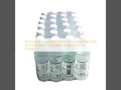 ฟิล์มหด PE ความหนา 30–200 ไมครอน ความกว้าง 100–2000 มม. และความยาว 30–1000 เมตร สำหรับการบรรจุภัณฑ์ที่ปลอดภัย