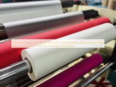 ฟิล์มเคลือบด้านพรีเมียม พร้อมป้ายกำกับที่ปรับแต่งได้ อายุการเก็บรักษานาน และผิวสัมผัสที่เรียบเนียนเพื่อการปกป้องที่ดียิ่งขึ้น